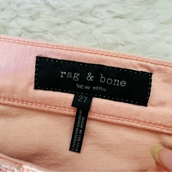 Rag & Bone 2 Tone Stretchy Skinny Jeans size 27 - Picture 13 of 13